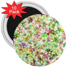 Background-christmas-star-advent- 3  Magnets (10 Pack) 