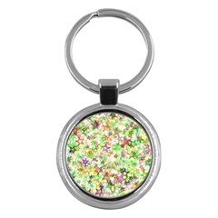 Background-christmas-star-advent- Key Chain (round)