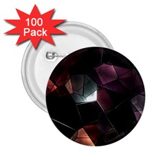 Crystals background designluxury 2.25  Buttons (100 pack) 