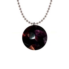 Crystals background designluxury 1  Button Necklace