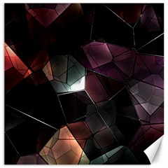 Crystals Background Designluxury Canvas 12  X 12 