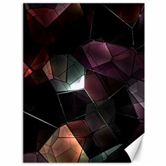 Crystals Background Designluxury Canvas 36  X 48  by Jancukart