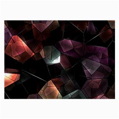 Crystals background designluxury Large Glasses Cloth (2 Sides)