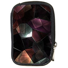 Crystals background designluxury Compact Camera Leather Case