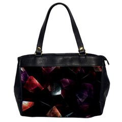 Crystals background designluxury Oversize Office Handbag