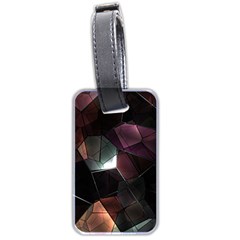 Crystals background designluxury Luggage Tag (two sides)