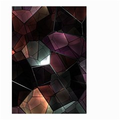 Crystals background designluxury Small Garden Flag (Two Sides)