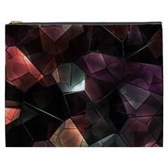 Crystals background designluxury Cosmetic Bag (XXXL)