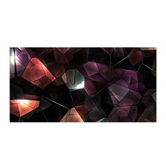 Crystals background designluxury Satin Wrap 35  x 70 
