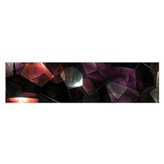 Crystals background designluxury Oblong Satin Scarf (16  x 60 )