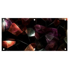 Crystals background designluxury Banner and Sign 4  x 2 