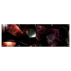 Crystals background designluxury Banner and Sign 12  x 4 