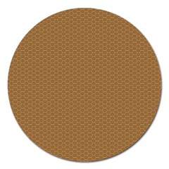 Template-wood Design Magnet 5  (round) by nateshop