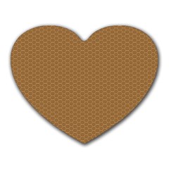 Template-wood Design Heart Mousepads by nateshop