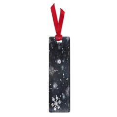 Snowflakes,white,black Small Book Marks by nateshop