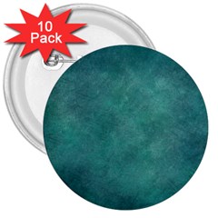 Dark Green Abstract 3  Buttons (10 Pack)  by nateshop