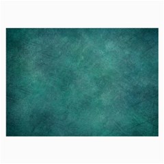 Dark Green Abstract Large Glasses Cloth