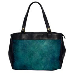 Dark Green Abstract Oversize Office Handbag by nateshop