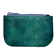 Dark Green Abstract Large Coin Purse by nateshop