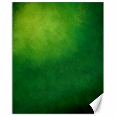 Light Green Abstract Canvas 16  x 20 