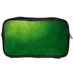Light Green Abstract Toiletries Bag (two Sides) by nateshop
