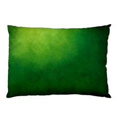 Light Green Abstract Pillow Case (Two Sides)