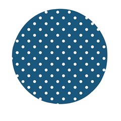 Polka-dots Mini Round Pill Box (pack Of 5) by nateshop