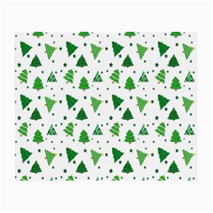 Christmas-trees Small Glasses Cloth by nateshop