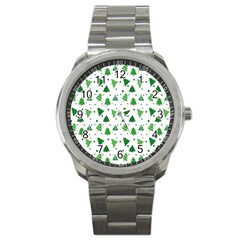 Christmas-trees Sport Metal Watch by nateshop