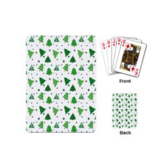 Christmas-trees Playing Cards Single Design (mini)