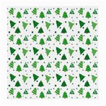 Christmas-trees Medium Glasses Cloth (2 Sides) Back