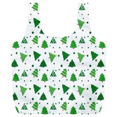 Christmas-trees Full Print Recycle Bag (xl) by nateshop