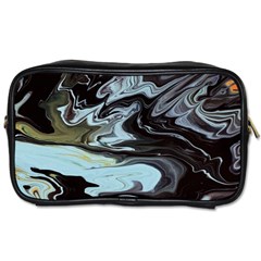 Abstract Painting Black Toiletries Bag (one Side) by nateshop