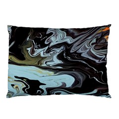 Abstract Painting Black Pillow Case (two Sides)