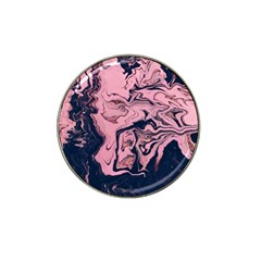 Abstract Painting Pink Hat Clip Ball Marker by nateshop