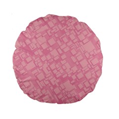 Pink Standard 15  Premium Round Cushions