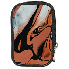 Paint Compact Camera Leather Case