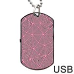 Triangle Dog Tag USB Flash (Two Sides) Front