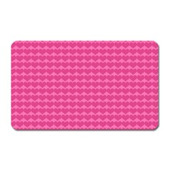 Abstract-pink Love Magnet (rectangular) by nateshop