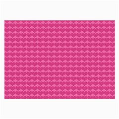 Abstract-pink Love Large Glasses Cloth (2 Sides) by nateshop