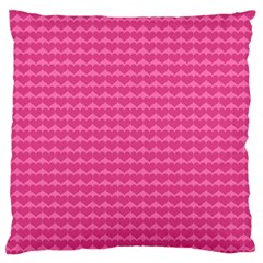 Abstract-pink Love Standard Flano Cushion Case (two Sides) by nateshop