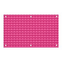 Abstract-pink Love Banner And Sign 5  X 3 