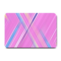 Background Abstrac Pink Small Doormat 