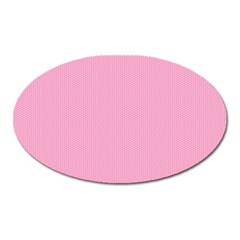 Background Pink Modern Oval Magnet by nateshop