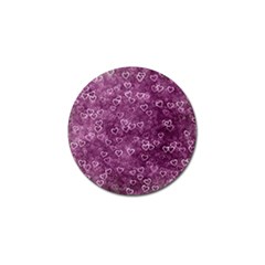 Background Purple Love Golf Ball Marker by nateshop