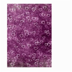 Background Purple Love Large Garden Flag (two Sides)