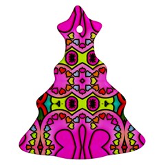 Abstract-karakkter Christmas Tree Ornament (two Sides)