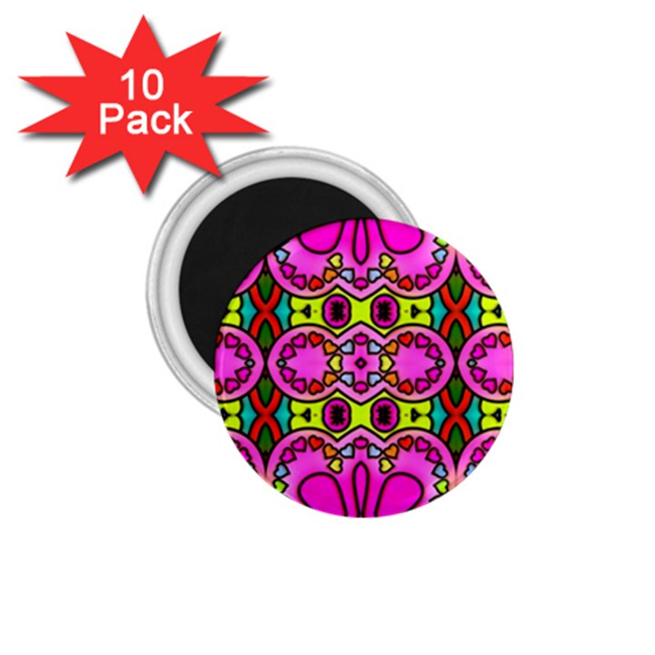 Abstract-karakkter 1.75  Magnets (10 pack) 