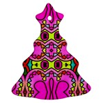 Abstract-karakkter Christmas Tree Ornament (Two Sides) Front
