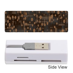 Abstract Dots Memory Card Reader (stick) by nateshop